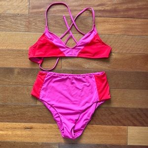 Carve Designs high waisted bikini, like new! Small